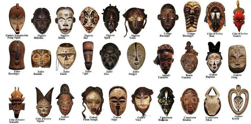 Original photo — African Tribal Masks Collection