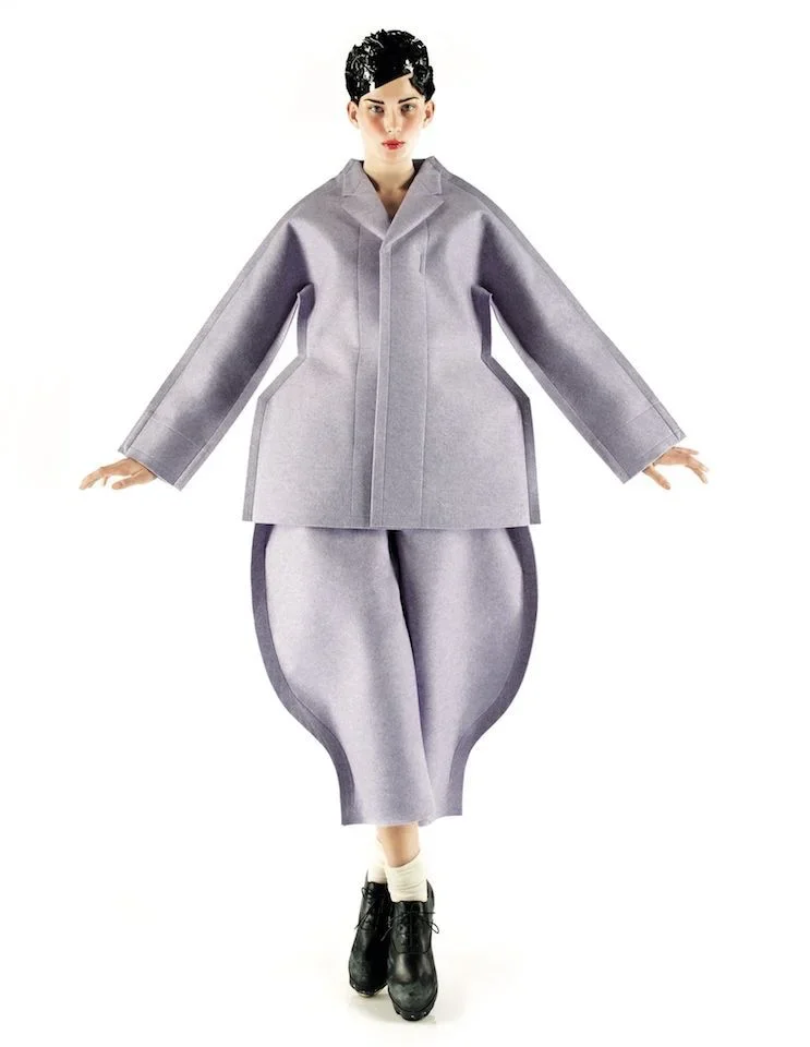 Original photo — Avant-Garde Structured Fashion Suit