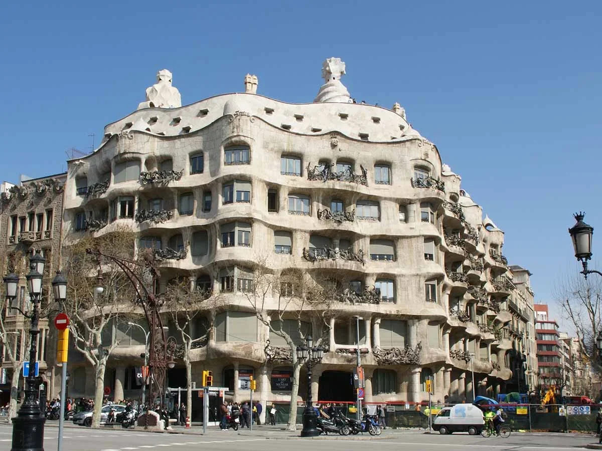 Original photo — Casa Milà (La Pedrera) Barcelona