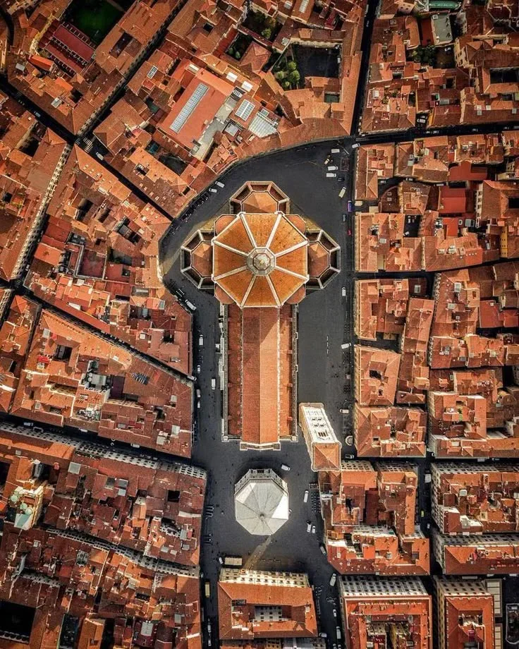 Original photo — Florence Cathedral Aerial View