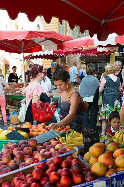 Original photo — French Outdoor Fruit Market