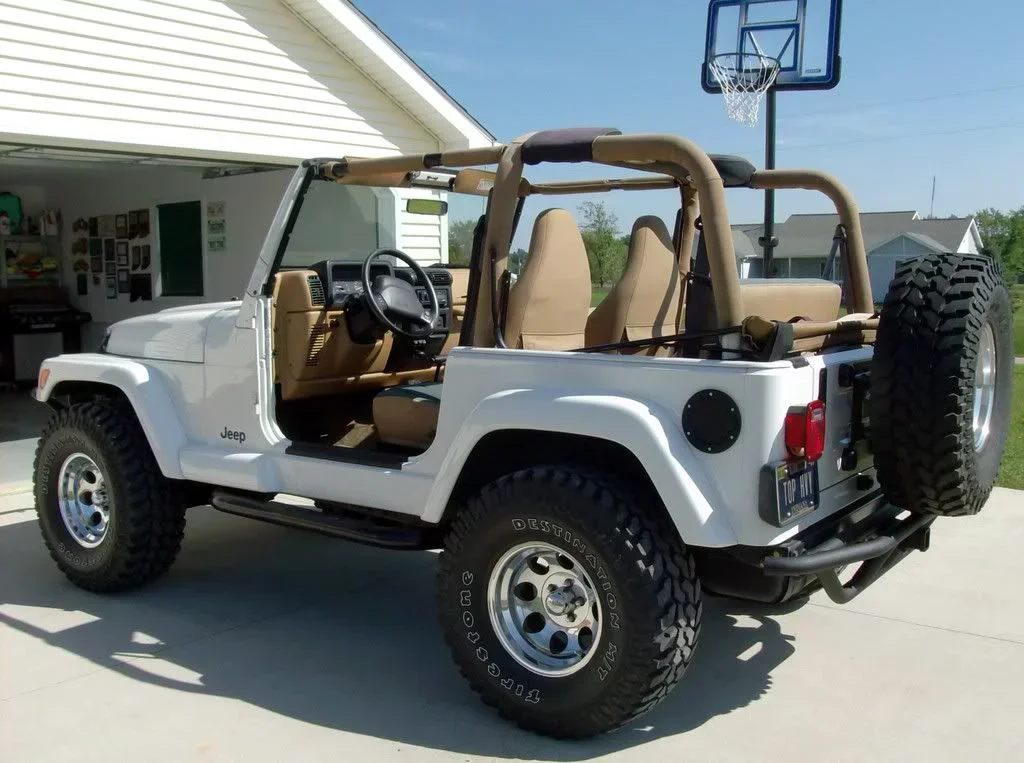 Original photo of Jeep Wrangler TJ Open Top