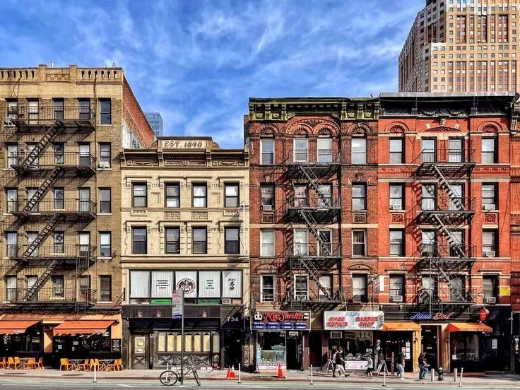 Original photo — NYC Lower Manhattan Shopfronts