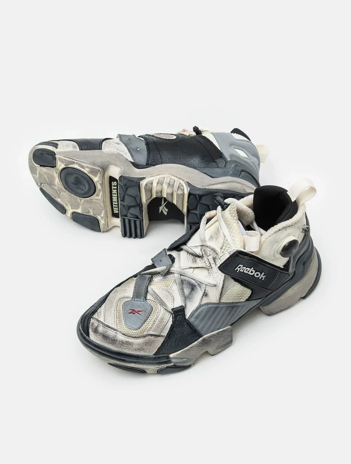 Original photo — Vetements x Reebok Instapump Fury