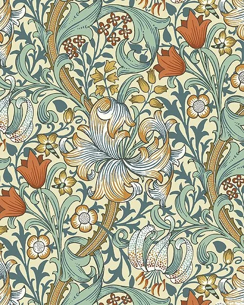 Original photo — William Morris Golden Lily Pattern